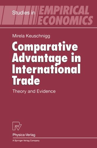 Cover for Mirela Keuschnigg · Comparative Advantage in International Trade: Theory and Evidence - Studies in Empirical Economics (Paperback Book) [Softcover reprint of the original 1st ed. 1999 edition] (2012)