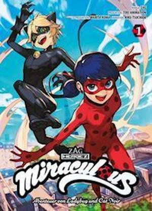 Cover for Koma Warita · Miraculous - Die Abenteuer von Ladybug und Cat Noir (Manga) (Book) (2022)