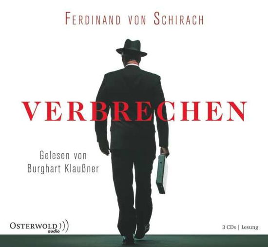 Cover for Ferdinand von Schirach · CD Verbrechen (CD) (2016)