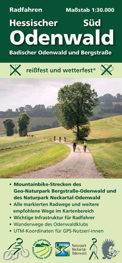 Cover for Messer · Radfahren, Hessischer Odenwald S (Book)