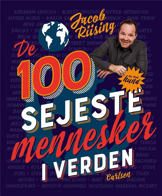 De 100 sejeste mennesker i verden - Jacob Riising - Böcker - CARLSEN - 9788711696149 - 12 augusti 2021