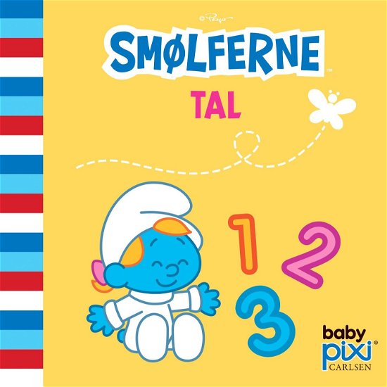 Cover for Peyo · Baby Pixi®: Smølferne - Tal (Cardboard Book) [1er édition] (2021)