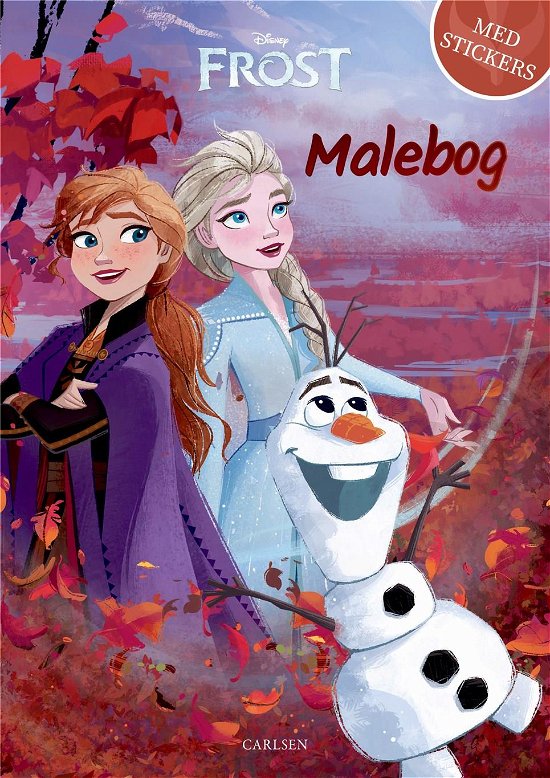 Frost malebog (kolli 6) - Disney - Livros - CARLSEN - 9788727002149 - 9 de agosto de 2021