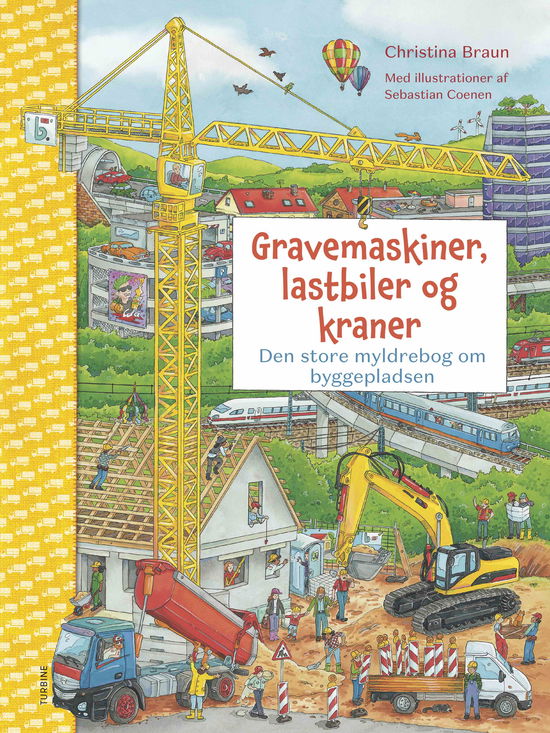 Cover for Christina Braun · Gravemaskiner, lastbiler og kraner (Cardboard Book) [1st edition] (2020)