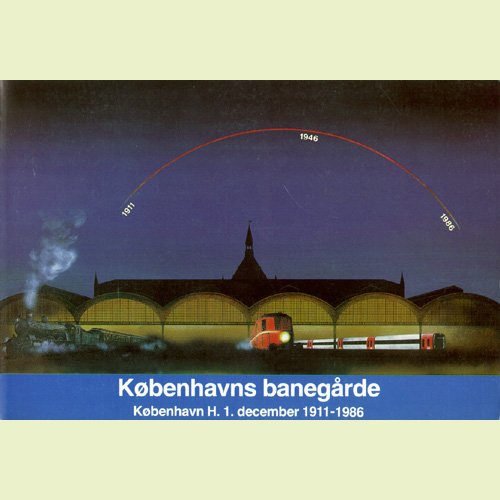 Cover for John Poulsen · Københavns banegårde (Sewn Spine Book) [1e uitgave] (1986)