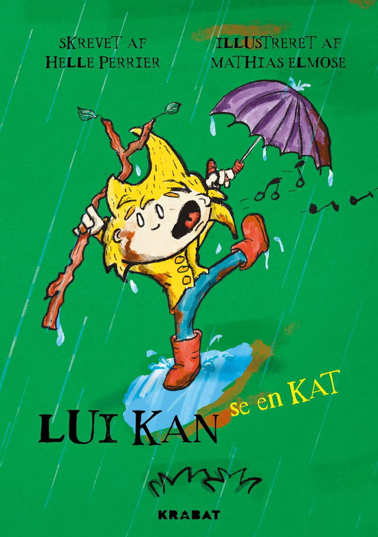 Cover for Helle Perrier · Lui kan se en kat (Hardcover Book) [1.º edición] (2024)