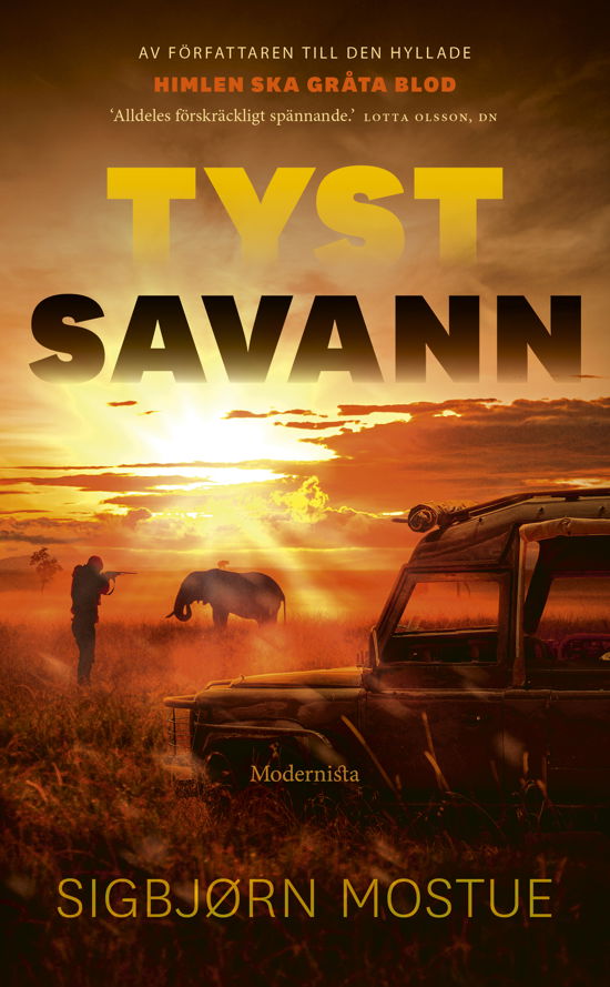 Cover for Sigbjörn Mostue · Tyst savann (Paperback Book) (2023)