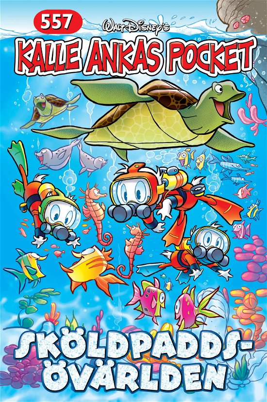 Kalle Ankas Pocket 557 : Sköldpadds-övärlden (Bog) (2024)