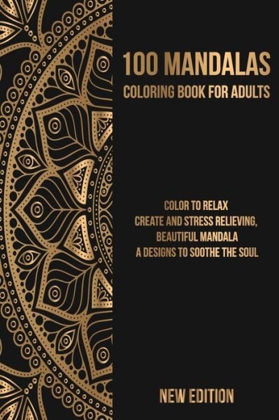 Cover for Opeenbook Library · Mandala Coloring Book (Paperback Bog) (2020)