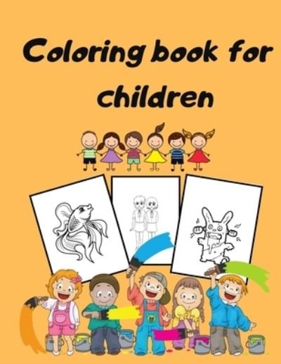 Cover for Mk El Nadi · Coloring Book for Children (Paperback Book) (2020)