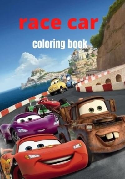 Race Car Coloring Book - Zouhair El Haddad - Livros - Independently Published - 9798714010149 - 26 de fevereiro de 2021