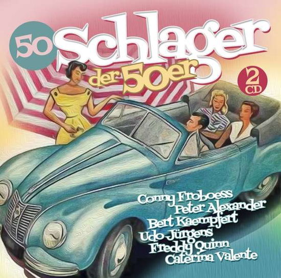 50 Schlager Der 50er - V/A - Music - ZYX - 0090204524150 - February 22, 2018