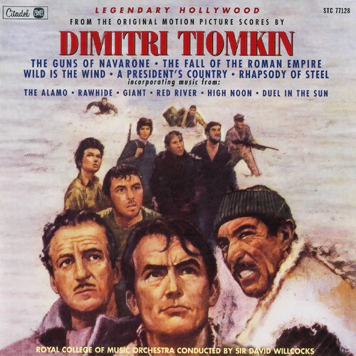 Legendary Hollywood: The Original Motion Picture Scores Of Dimitri Tiomkin - Dimitri Tiomkin - Muziek - CITADEL - 0712187488150 - 4 november 2022