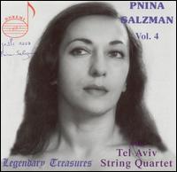 Legendary Treasures: Pnina Salzman 4 - Salzman / Schumann / Brahms / Tel Aviv String Quar - Música - DRI - 0723721080150 - 15 de fevereiro de 2005