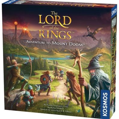 The Lord of the Rings - Adventure to Mount Doom - Thames & Kosmos - Board game - THAMES & KOSMOS - 0814743018150 - October 30, 2024