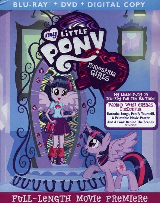 Cover for My Little Pony: Equestria Girls (Blu-ray) (2013)
