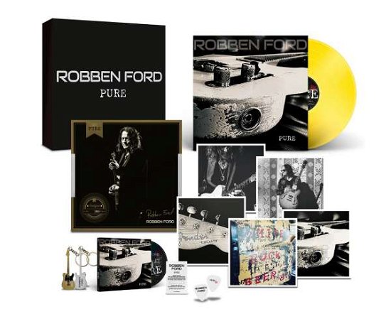 Cover for Robben Ford · Pure (Limited Edition) (Yellow Vinyl) (LP) [Limited edition] (2021)