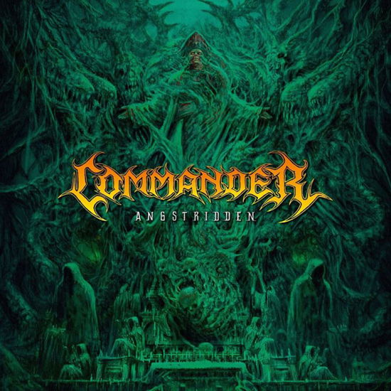 Cover for Commander · Angstridden (CD) (2024)