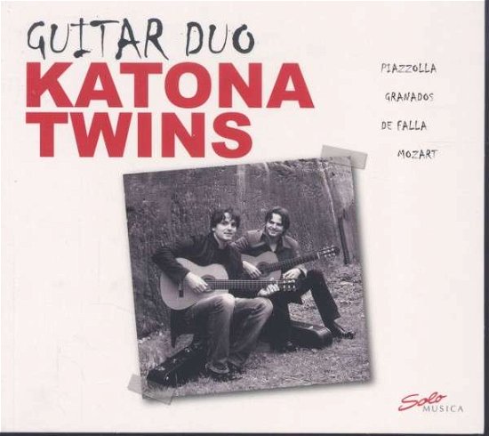 Piazzolla / Mozart / Falla / Katona Twins · Works for Guitar Duo (CD) [Digipak] (2014)
