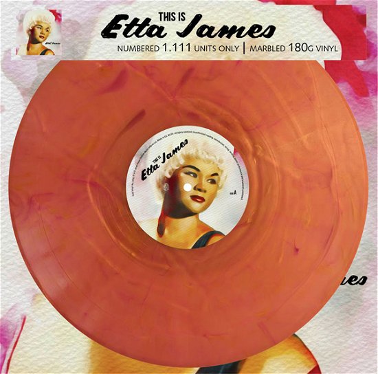 Cover for Etta James · This is Etta James (Marbled) (LP) [Limited Numbered edition] (2021)