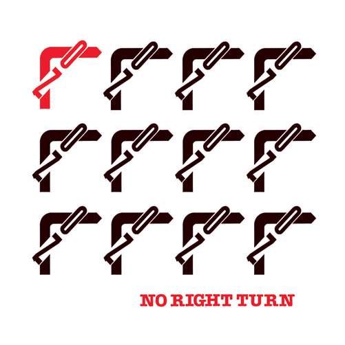 Cover for No Right Turn (CD) (2013)