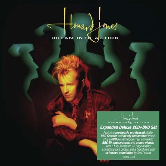 Cover for Howard Jones · Dream into Action: Expanded Deluxe 2cd/1dvd Digipak Edition (CD) [Expanded Deluxe edition] [Digipak] (2018)