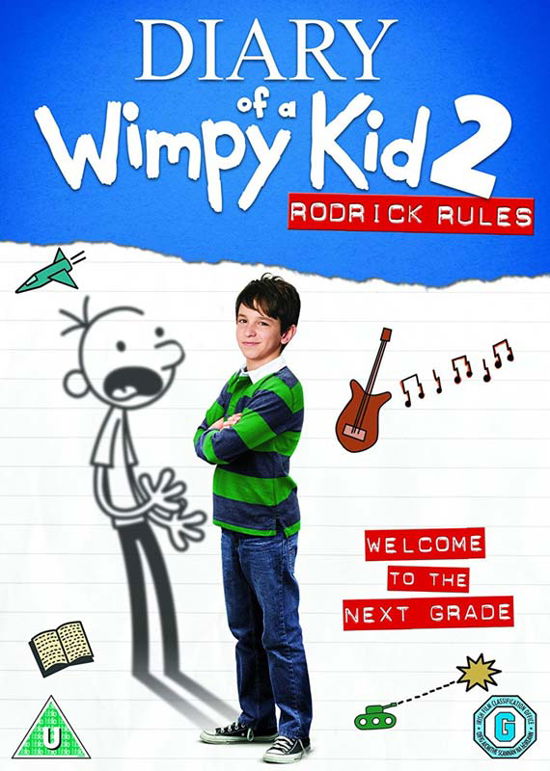 Cover for Diary Of A Wimpy Kid 2 - Rodrick Rules (DVD) (2017)