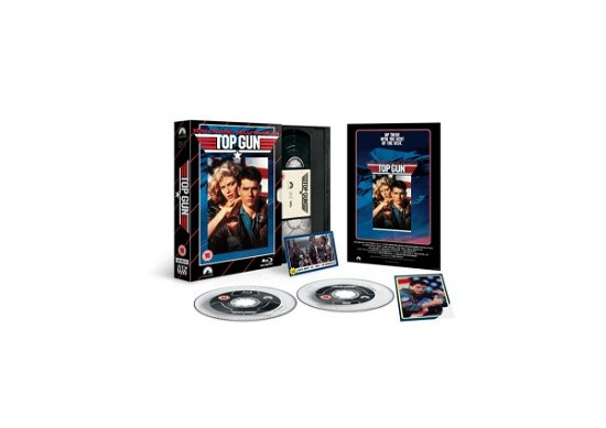 Cover for Top Gun · Top Gun (1986) - Limited Edition VHS Collection DVD + (Blu-ray) (2018)