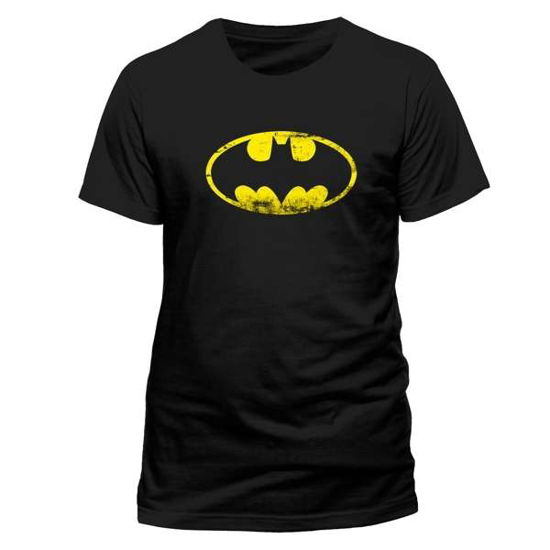 Cover for Batman · Dc Comics: Batman: Distressed Logo (T-Shirt Unisex Tg. L) (Kläder) [size L]