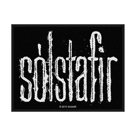 Solstafir Standard Woven Patch: Logo - Solstafir - Merchandise - PHD - 5055339754150 - August 26, 2019