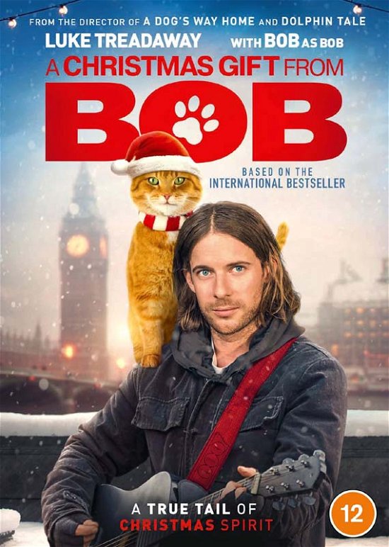 Cover for A Christmas Gift from Bob · A Christmas Gift From Bob (DVD) (2020)
