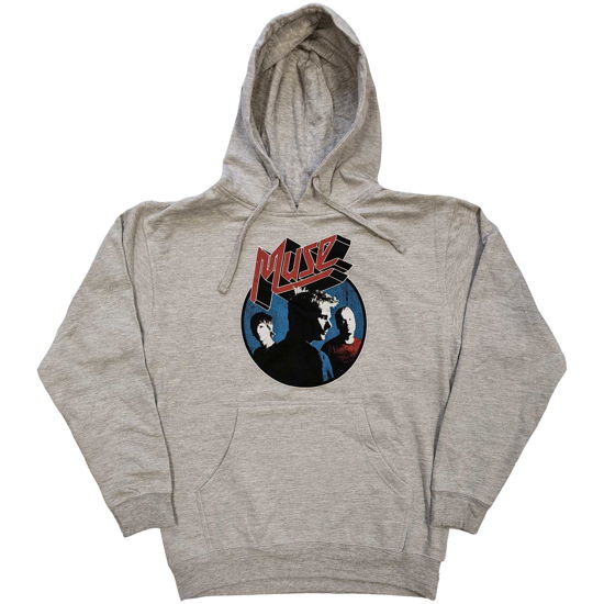 Cover for Muse · Muse Unisex Pullover Hoodie: Get Down Bodysuit (Grey) (Hoodie) [size XXL] (2022)