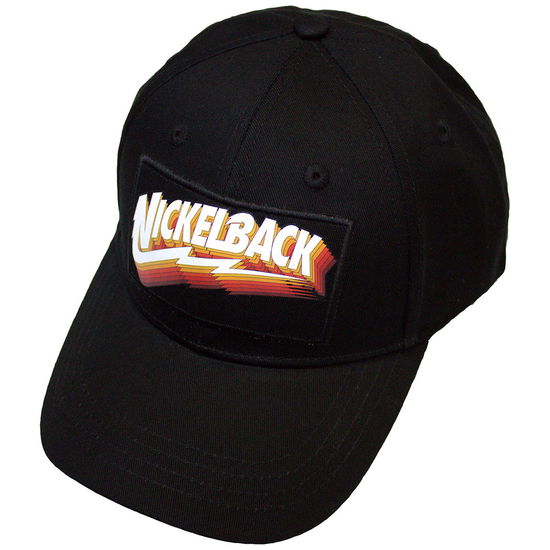 Cover for Nickelback · Nickelback Unisex Baseball Cap: Gradient Shadows Logo (Black) (CLOTHES) (2024)