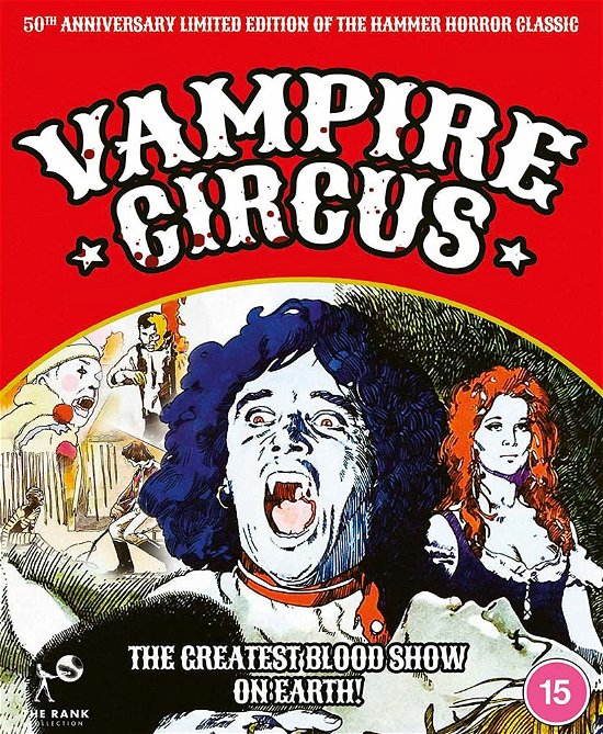 Cover for Vampire Circus 50th Anniversary Le · Vampire Circus Limited Edition (Blu-ray) [Limited edition] (2022)