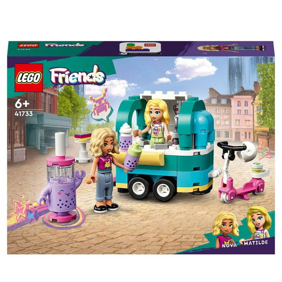 Lego - LEGO Friends 41733 Mobiele Bubbelthee Stand - Lego - Marchandise -  - 5702017400150 - 