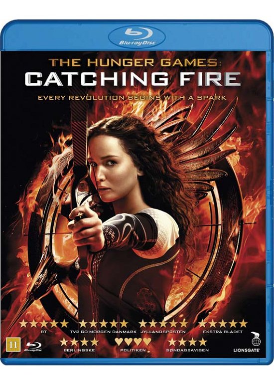 Cover for The Hunger Games · Catching Fire (Blu-ray) (2014)
