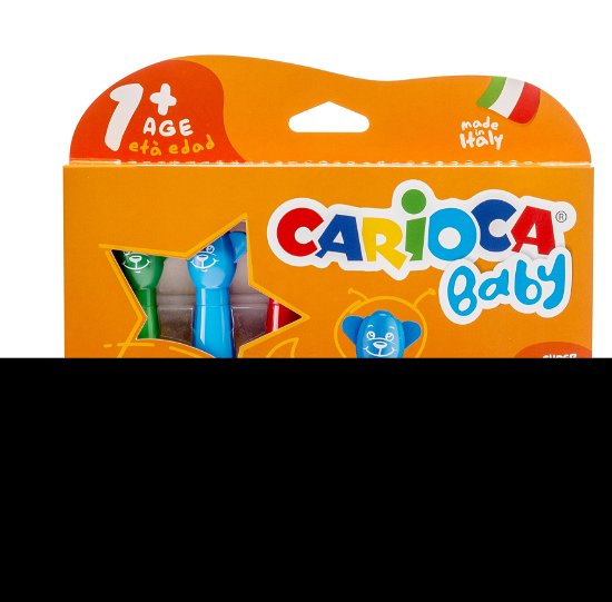 Carioca - Marker W/baby Handle (6pcs) (809409) - Carioca - Gadżety -  - 8003511428150 - 