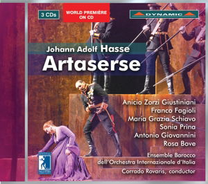 Artaserse - J.A. Hasse - Muziek - DYNAMIC - 8007144077150 - 28 januari 2016