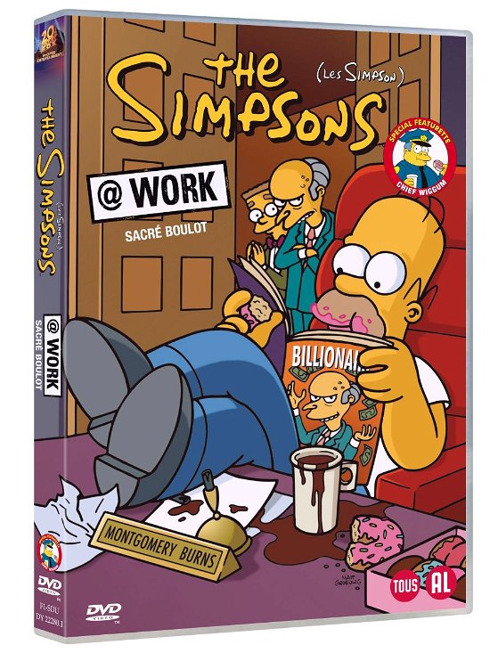 Cover for Simpsons · Simpsons The - @ Work (DVD)