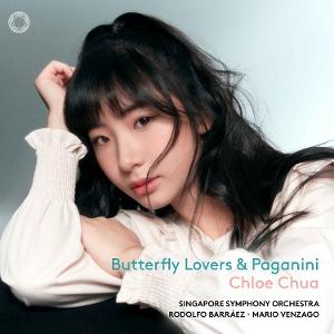 Cover for Chloe Chua / Singapore Symphony · Cheng / He: Butterfly Lovers Violin Concerto - Paganini: Violin Concerto No. 1 (LP) (2025)