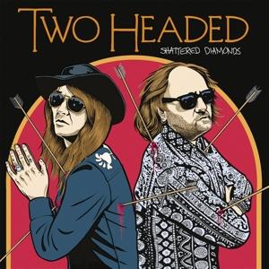 Cover for Two Headed · Shattered Diamonds (LP) (2024)