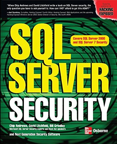Cover for David Litchfield · SQL Server Security (Paperback Bog) [Ed edition] (2003)