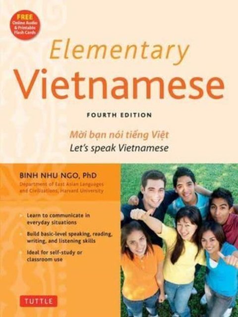 Cover for Ngo, Binh Nhu, Ph.D. · Elementary Vietnamese: Let's Speak Vietnamese, Revised and Updated Fourth Edition (Free Online Audio and Printable Flash Cards) (Paperback Book) (2022)
