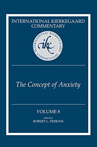 Cover for Robert L. Perkins · International Kierkegaard Commentary , Volume 8: The Concept of Anxiety' (Paperback Book) (2014)