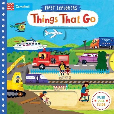 Cover for Campbell Books · Things That Go (Board book) (2023)