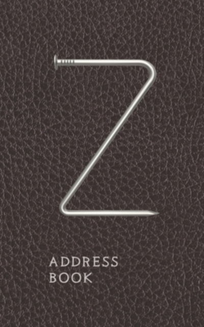 Cover for Manly Monogram Designs · Z Address Book (Paperback Book) (2019)