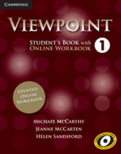 Viewpoint Level 1 Students Book with Upd - Michael - Livres - Cambridge University Press - 9781107568150 - 3 août 2015