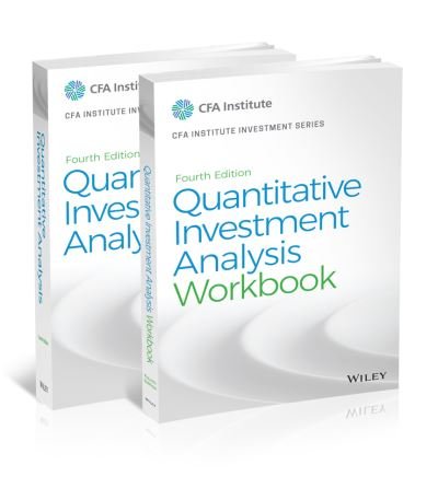 Cover for CFA Institute · Quantitative Investment Analysis, Set - CFA Institute Investment Series (Taschenbuch) (2020)