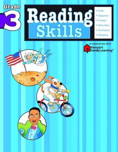 Cover for Flash Kids Editors · Reading Skills: Grade 3 (Flash Kids Harcourt Family Learning) (Paperback Book) (2004)