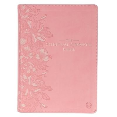 Cover for Christian Art Gifts Inc · The Spiritual Growth Bible Pink Faux Leather (Leather Book) (2022)